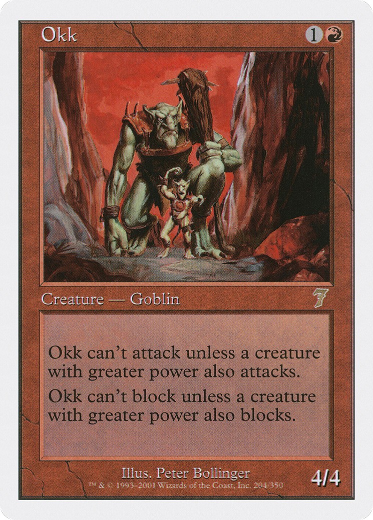 2001 Magic: The Gathering Seventh Edition 2001 Magic: The Gathering Seventh Edition #204 trading card