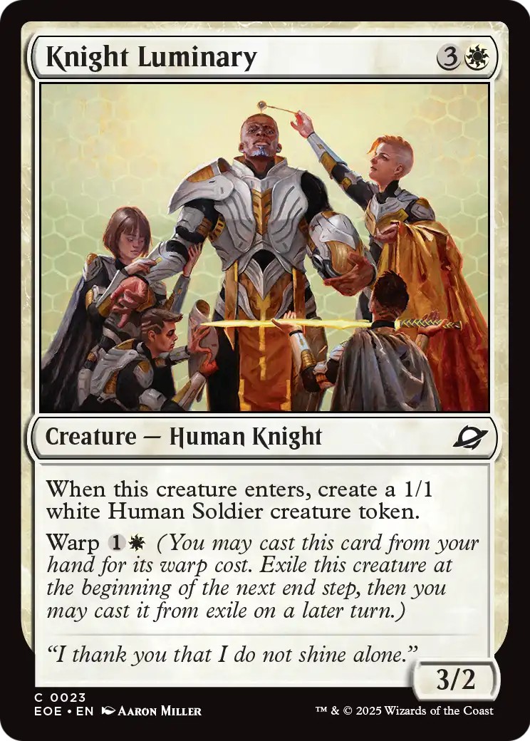 2025 Magic: The Gathering Edge of Eternities 2025 Magic: The Gathering Edge of Eternities #23 trading card