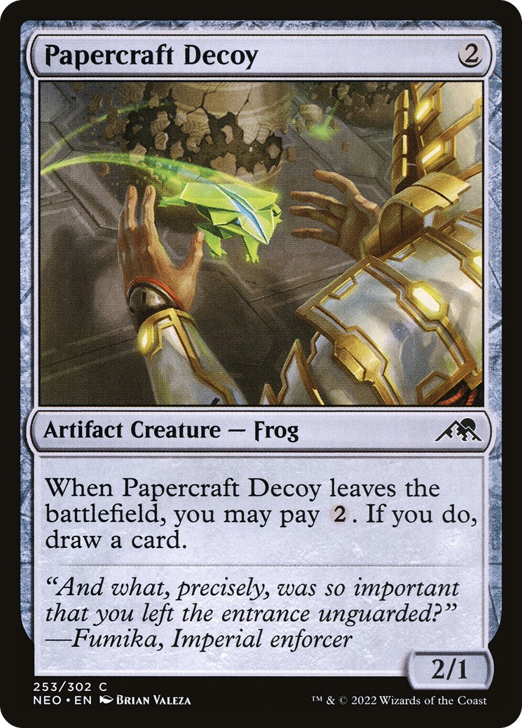 2022 Magic: The Gathering Kamigawa: Neon Dynasty 2022 Magic: The Gathering Kamigawa: Neon Dynasty #253 trading card