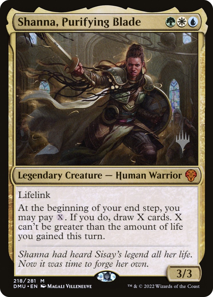 Shanna, Purifying Blade - Image 1