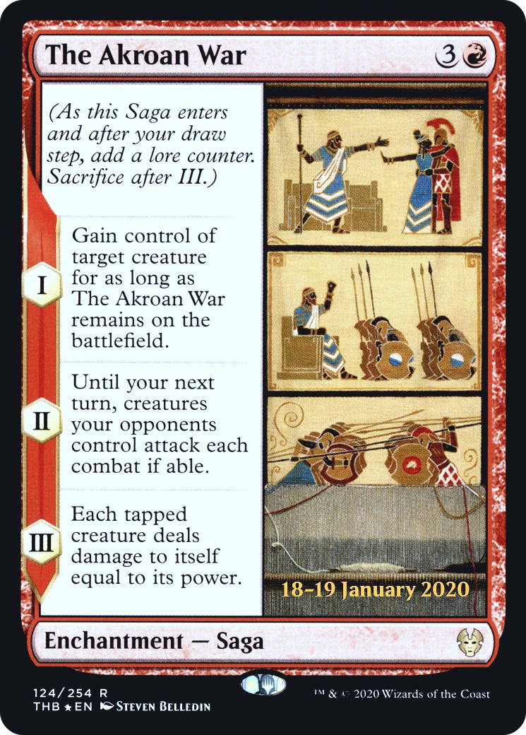 2020 Magic: The Gathering Theros Beyond Death Promos 2020 Magic: The Gathering Theros Beyond Death Promos #124s trading card