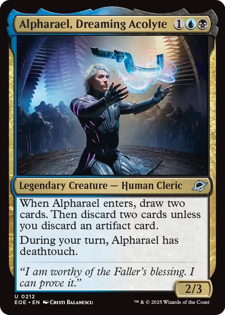 2025 Magic: The Gathering Edge of Eternities 2025 Magic: The Gathering Edge of Eternities #212 trading card
