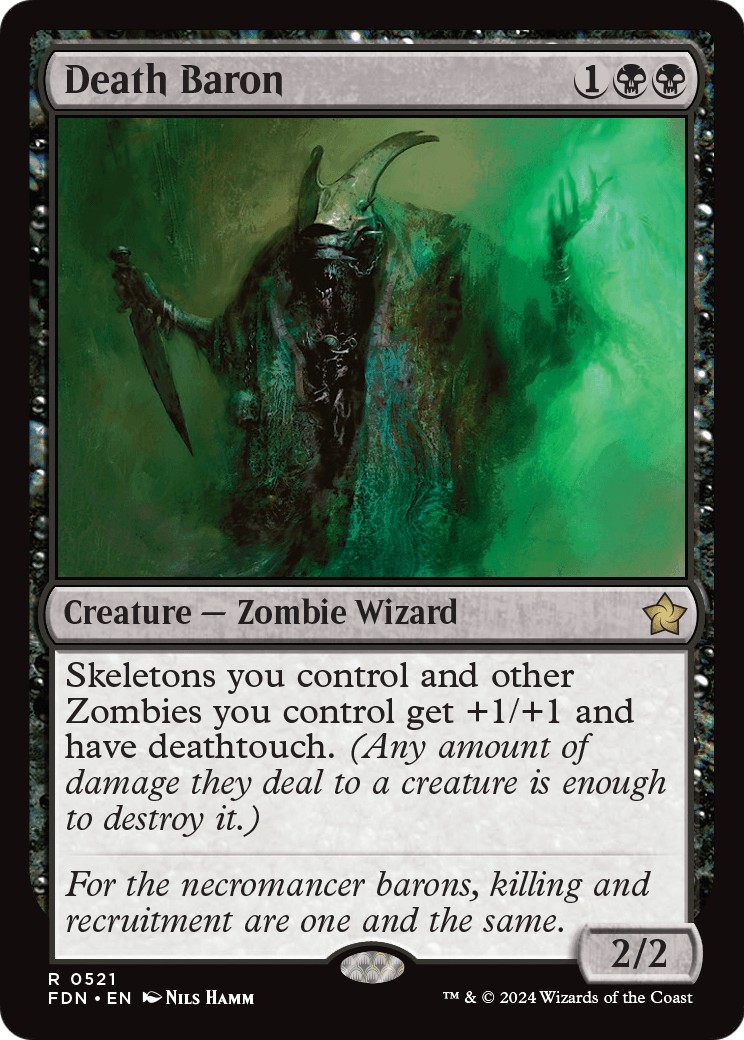 2024 Magic: The Gathering Foundations 2024 Magic: The Gathering Foundations #521 trading card
