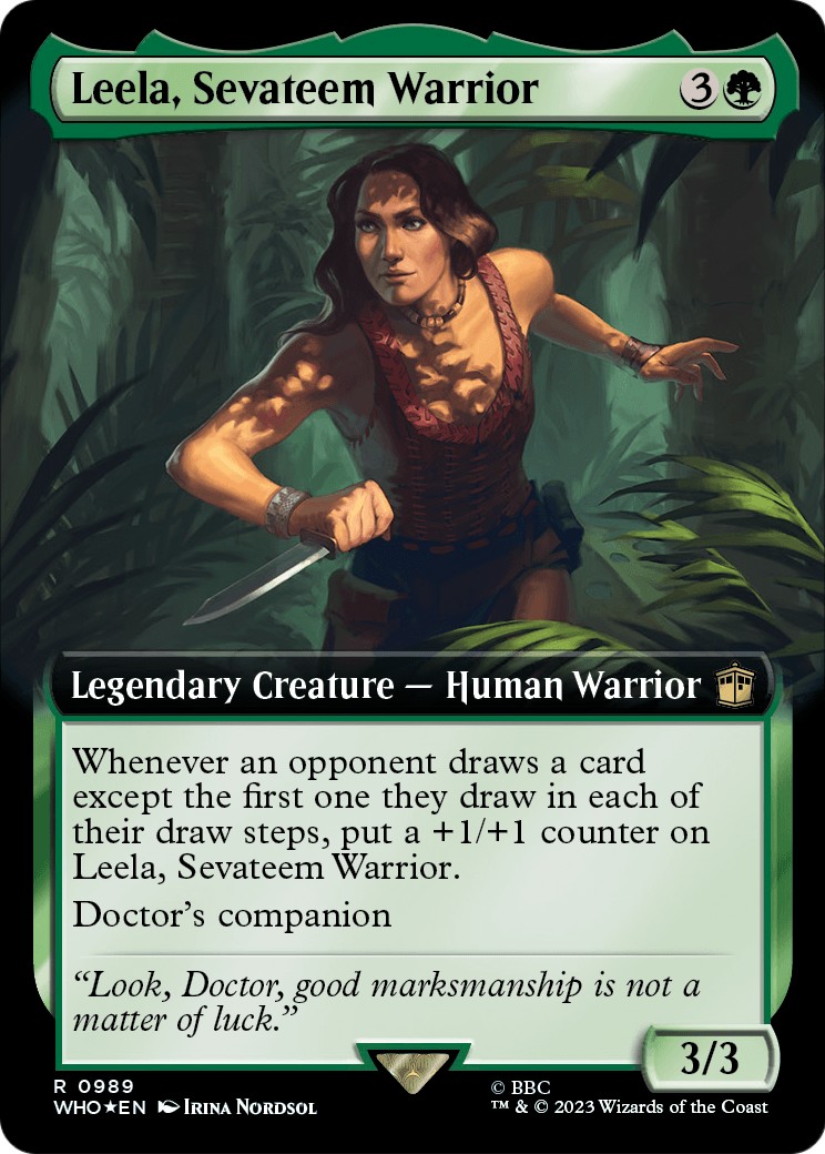 2023 Magic: The Gathering Doctor Who 2023 Magic: The Gathering Doctor Who #989 trading card