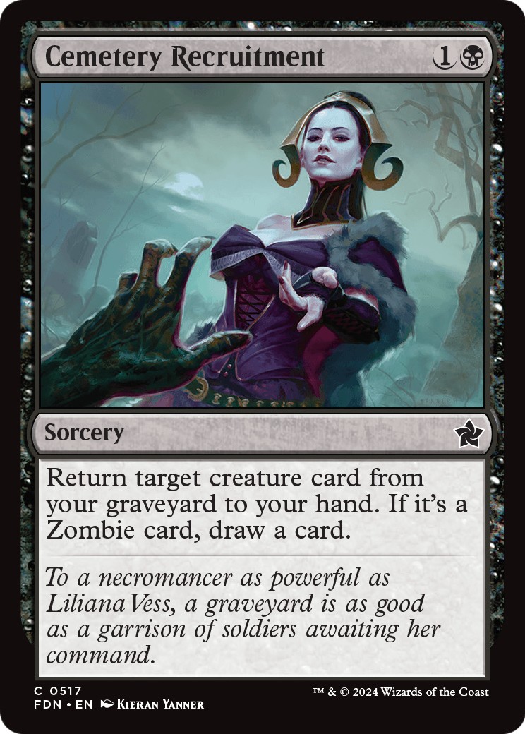 2024 Magic: The Gathering Foundations 2024 Magic: The Gathering Foundations #517 trading card