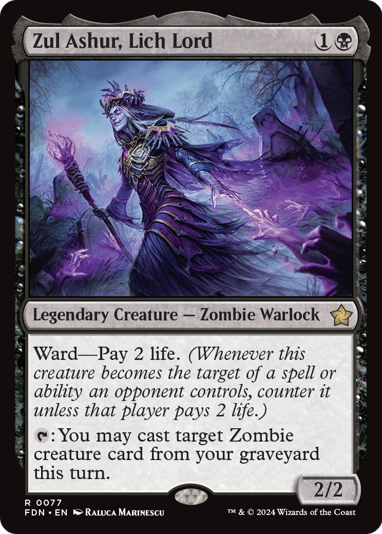 2024 Magic: The Gathering Foundations 2024 Magic: The Gathering Foundations #77 trading card