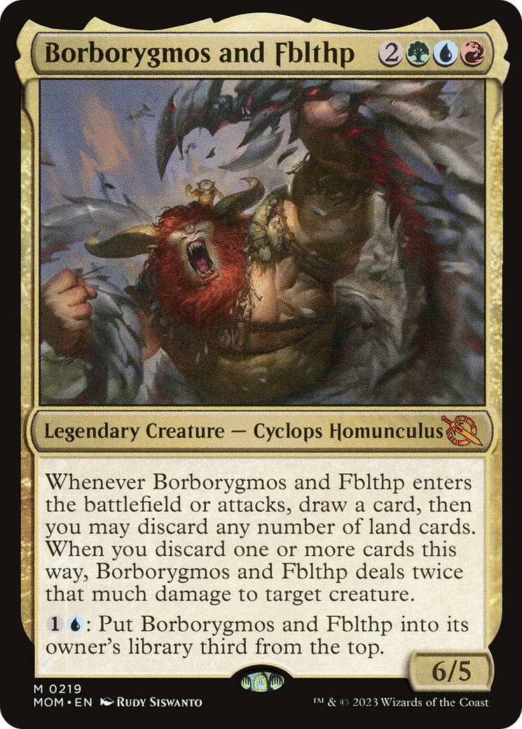 2023 Magic: The Gathering March of the Machine 2023 Magic: The Gathering March of the Machine #219 trading card