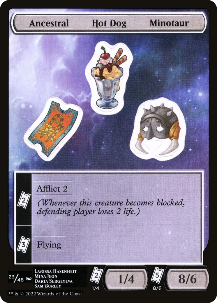 Ancestral Hot Dog Minotaur - Image 1