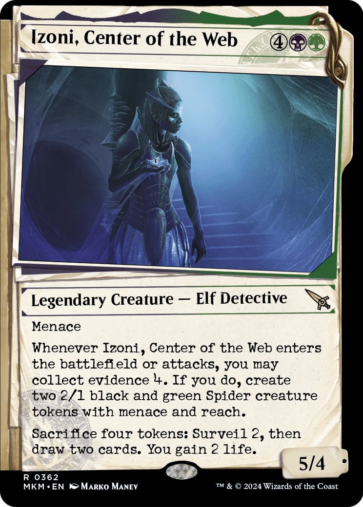 2024 Magic: The Gathering Murders at Karlov Manor 2024 Magic: The Gathering Murders at Karlov Manor #362 trading card