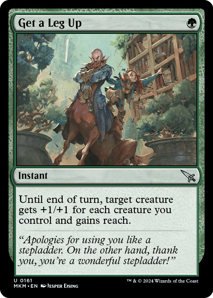 2024 Magic: The Gathering Murders at Karlov Manor 2024 Magic: The Gathering Murders at Karlov Manor #161 trading card