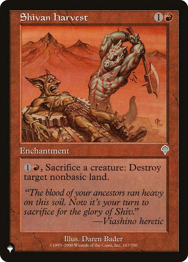2021 Magic: The Gathering The List 2021 Magic: The Gathering The List #INV-167 trading card