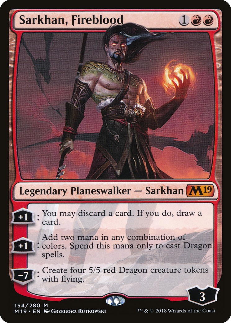2018 Magic: The Gathering Core Set 2018 Magic: The Gathering Core Set #154 trading card