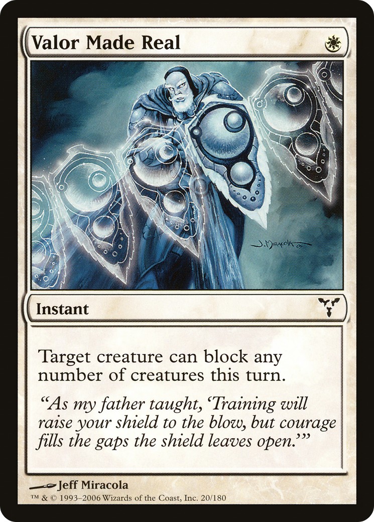 2006 Magic: The Gathering Dissension 2006 Magic: The Gathering Dissension #20 trading card
