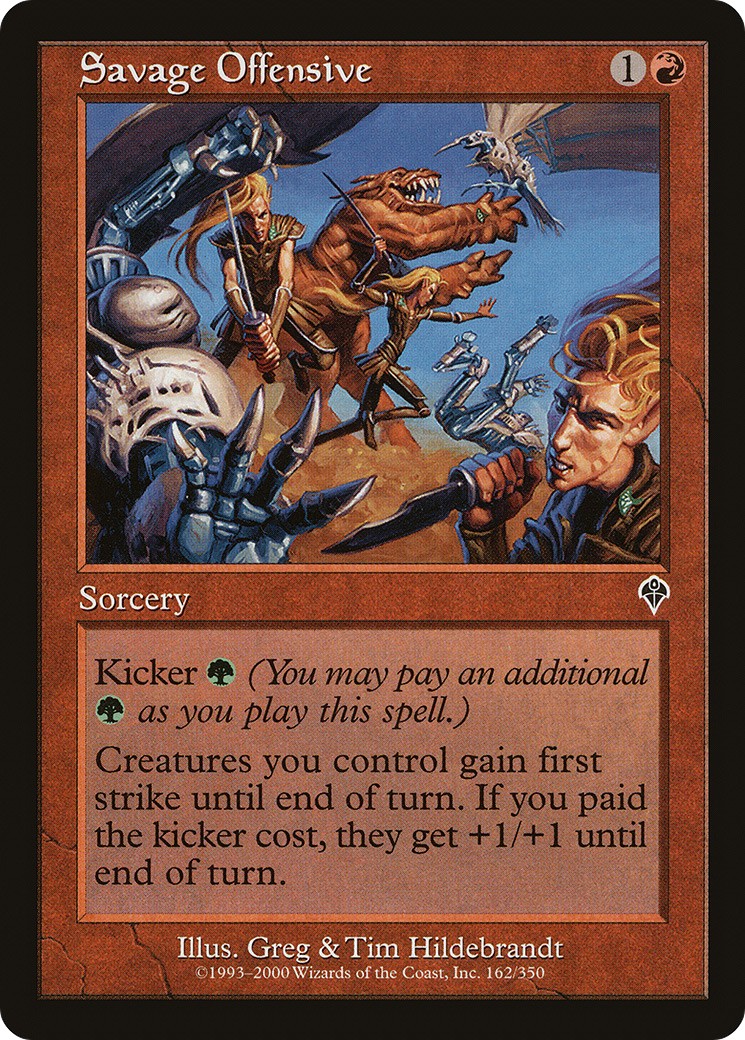 2000 Magic: The Gathering Invasion 2000 Magic: The Gathering Invasion #162 trading card