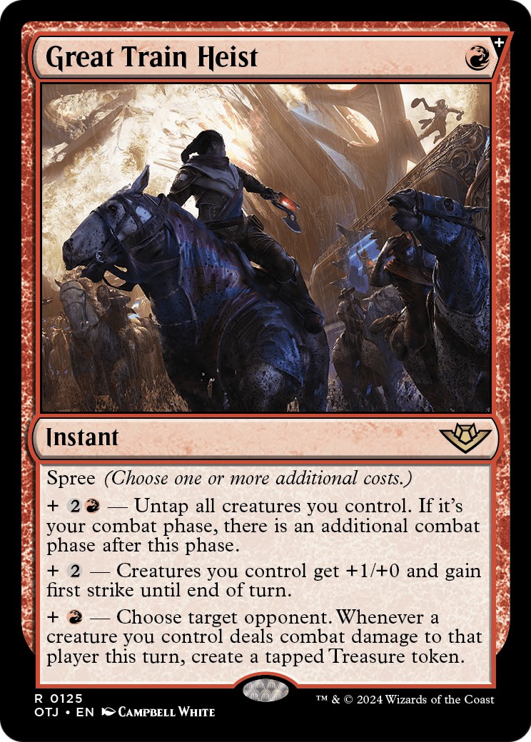 2024 Magic: The Gathering Outlaws of Thunder Junction 2024 Magic: The Gathering Outlaws of Thunder Junction #125 trading card