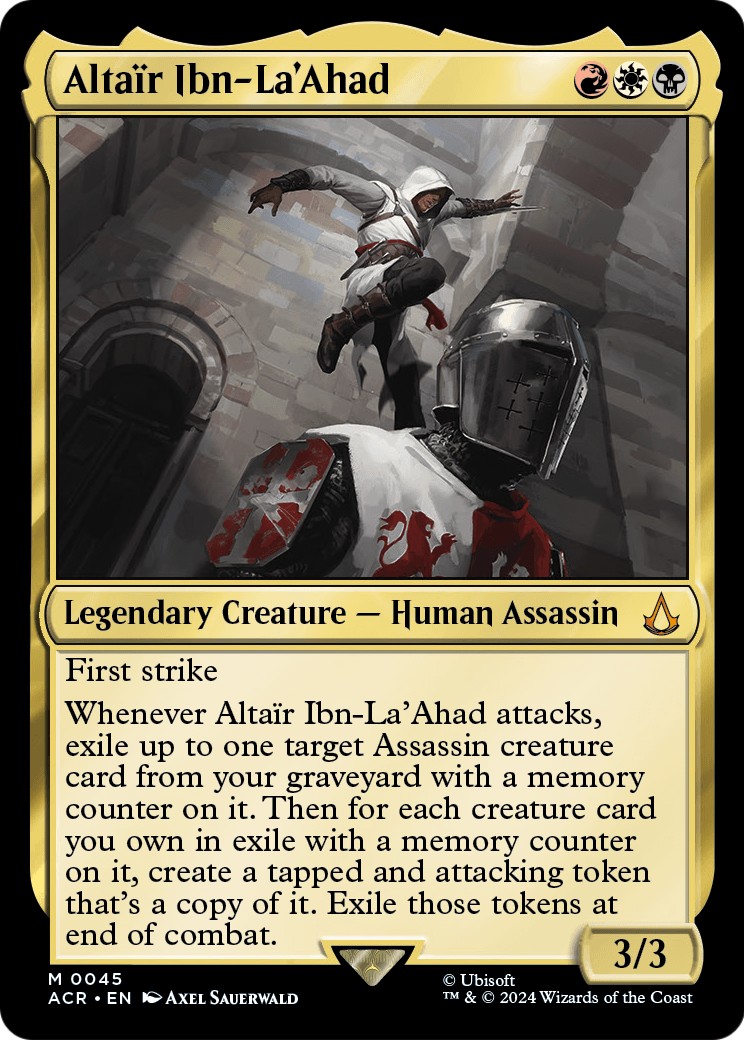 2024 Magic: The Gathering Assassin's Creed 2024 Magic: The Gathering Assassin's Creed #45 trading card