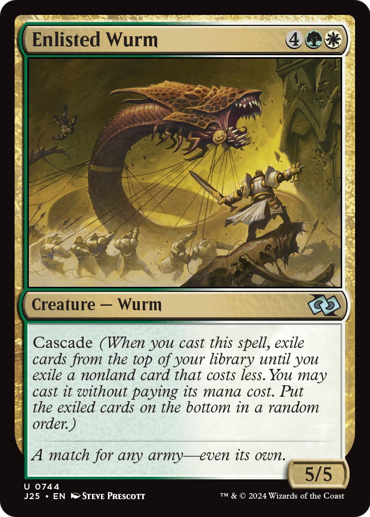 2024 Magic: The Gathering Foundations 2024 Magic: The Gathering Foundations #744 trading card