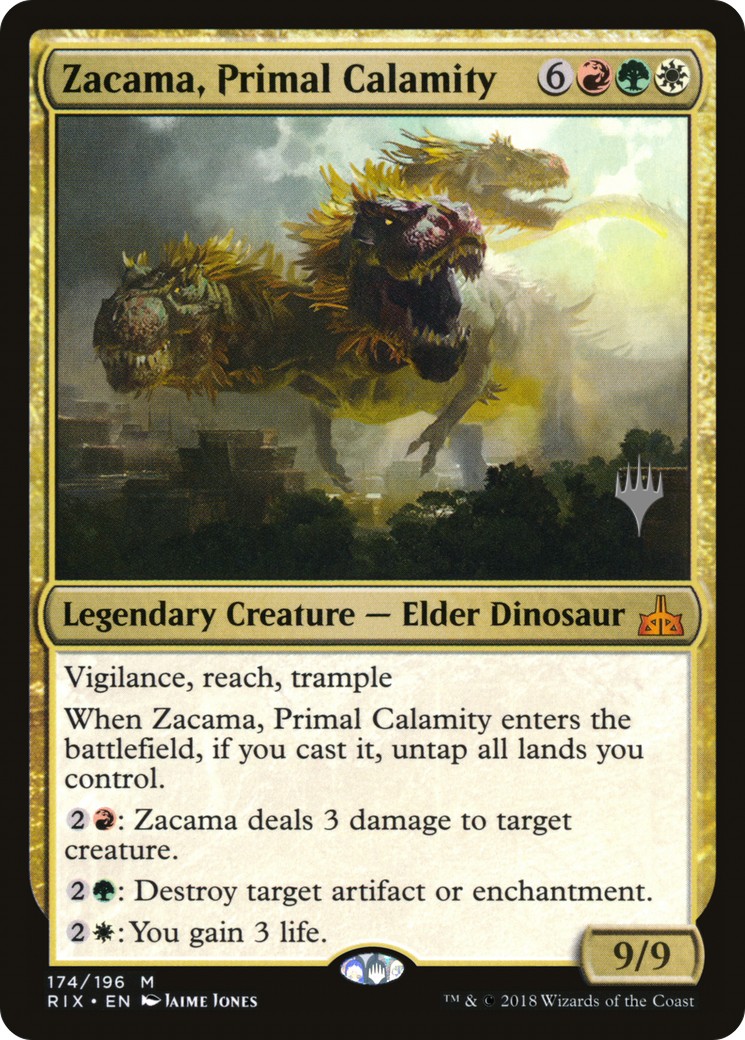 2018 Magic: The Gathering Rivals of Ixalan Promos 2018 Magic: The Gathering Rivals of Ixalan Promos #174p trading card