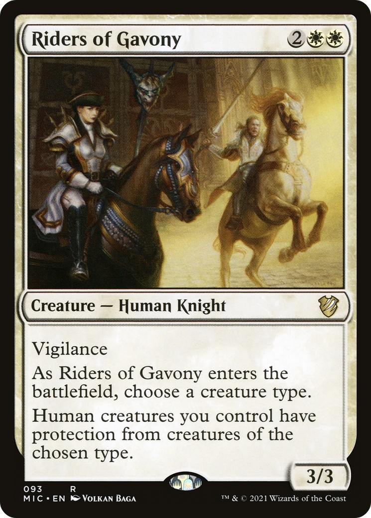 2021 Magic: The Gathering Midnight Hunt 2021 Magic: The Gathering Midnight Hunt #93 trading card