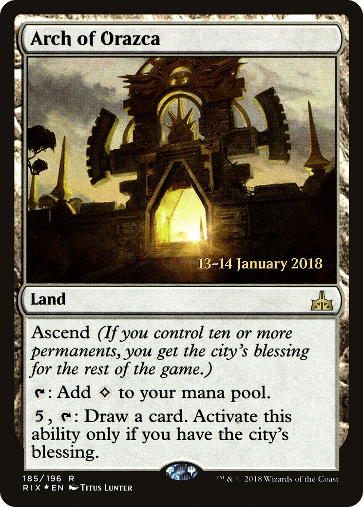 2018 Magic: The Gathering Rivals of Ixalan Promos 2018 Magic: The Gathering Rivals of Ixalan Promos #185s trading card