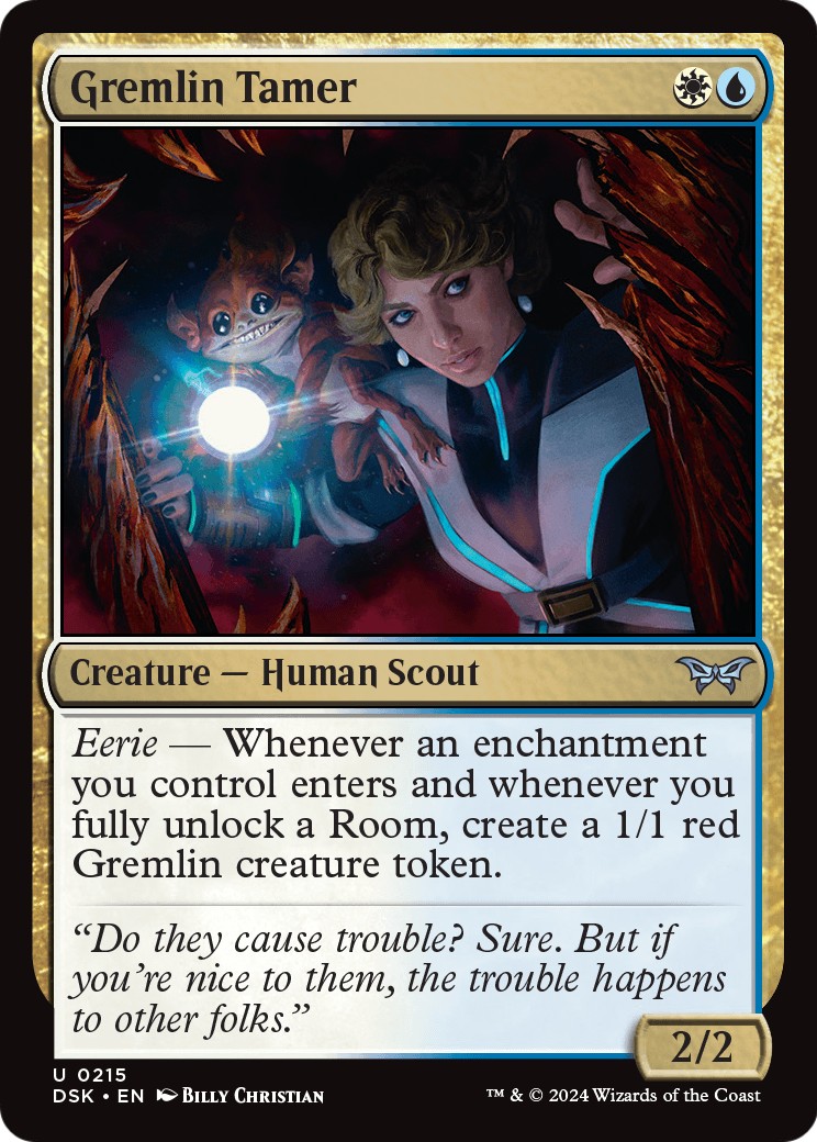 2024 Magic: The Gathering Duskmourn: House of Horror 2024 Magic: The Gathering Duskmourn: House of Horror #215 trading card