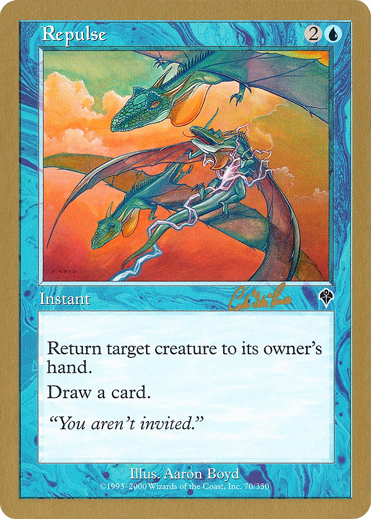 2002 Magic: The Gathering World Championship Decks 2002 Magic: The Gathering World Championship Decks #cr70 trading card