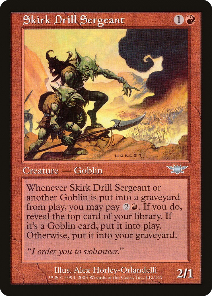 2003 Magic: The Gathering Legions 2003 Magic: The Gathering Legions #112 trading card