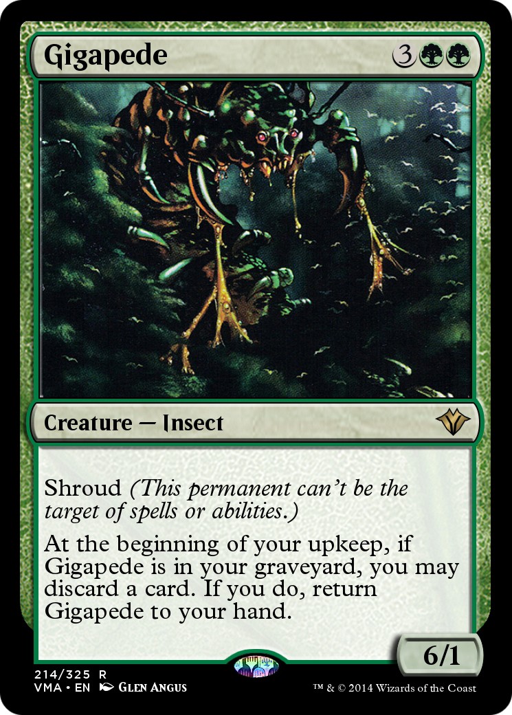 2014 Magic: The Gathering Vintage Masters 2014 Magic: The Gathering Vintage Masters #214 trading card