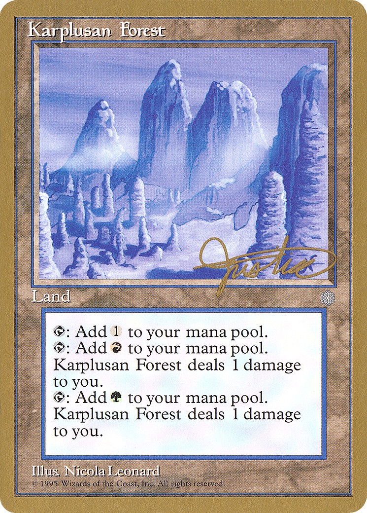 1996 Magic: The Gathering Pro Tour Collector Set 1996 Magic: The Gathering Pro Tour Collector Set #mj356 trading card