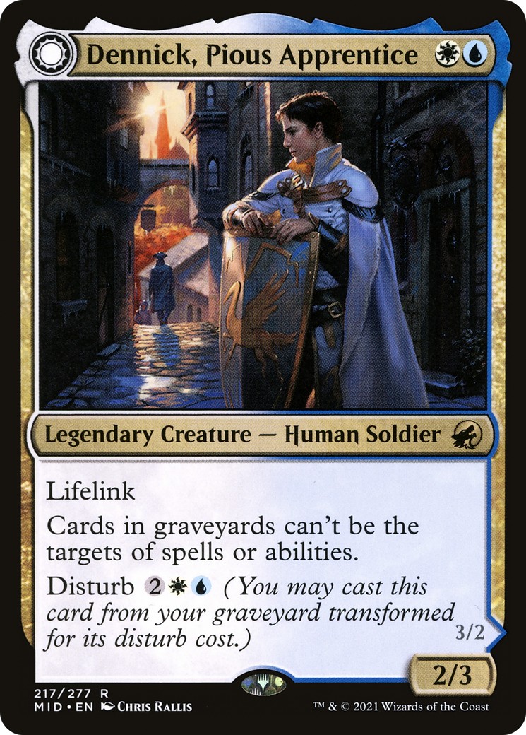 2021 Magic: The Gathering Innistrad: Midnight Hunt 2021 Magic: The Gathering Innistrad: Midnight Hunt #217 trading card