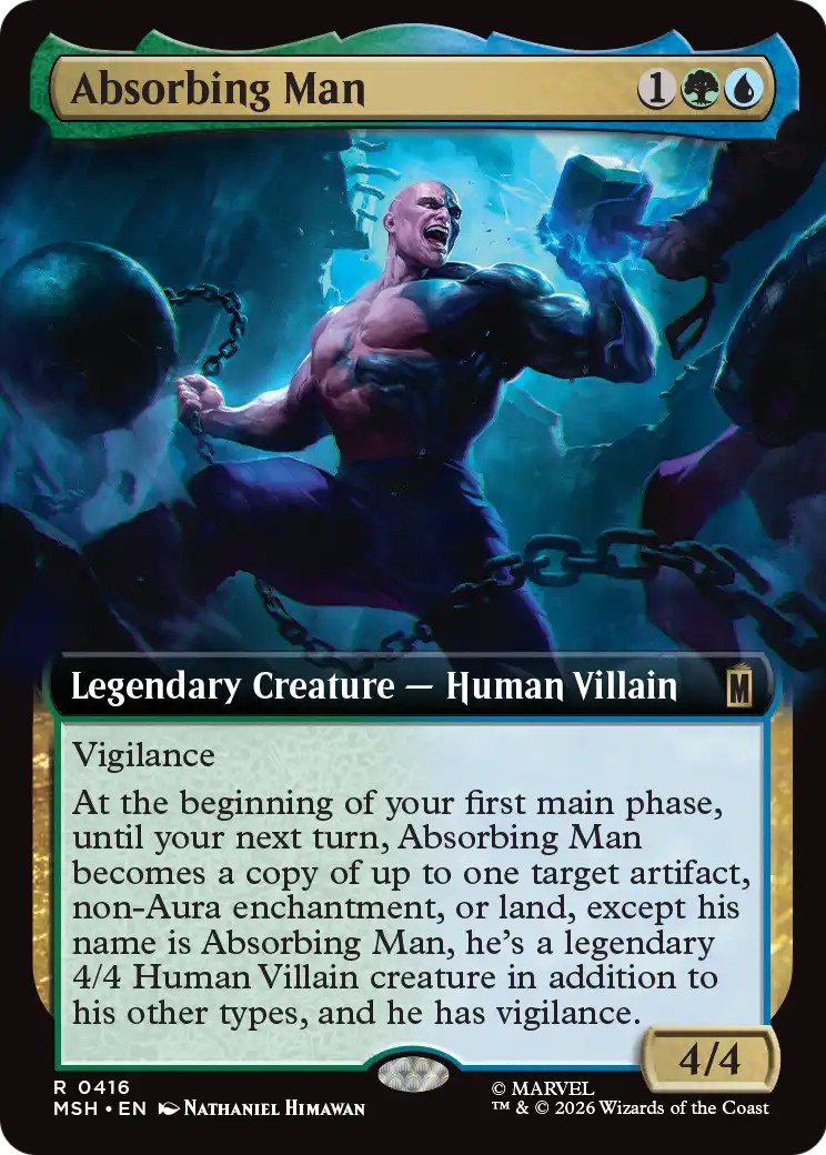 2026 Magic: The Gathering Marvel Super Heroes 2026 Magic: The Gathering Marvel Super Heroes #416 trading card