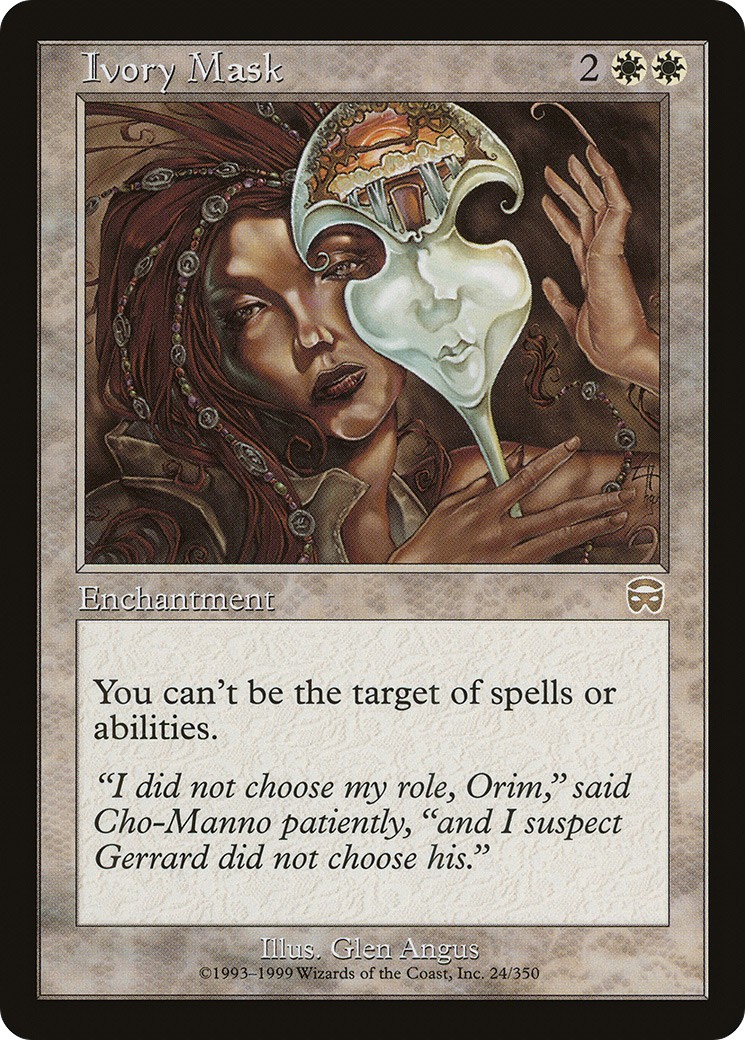 Ivory Mask - Image 1