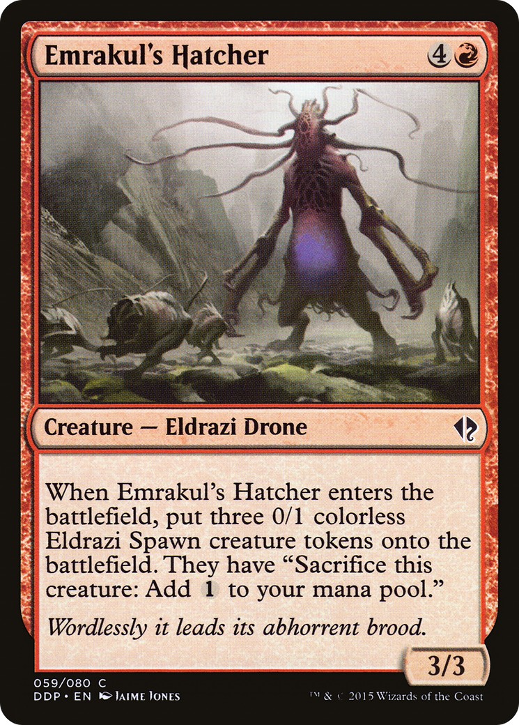 2015 Magic: The Gathering Duel Decks: Zendikar vs. Eldrazi 2015 Magic: The Gathering Duel Decks: Zendikar vs. Eldrazi #59 tra
