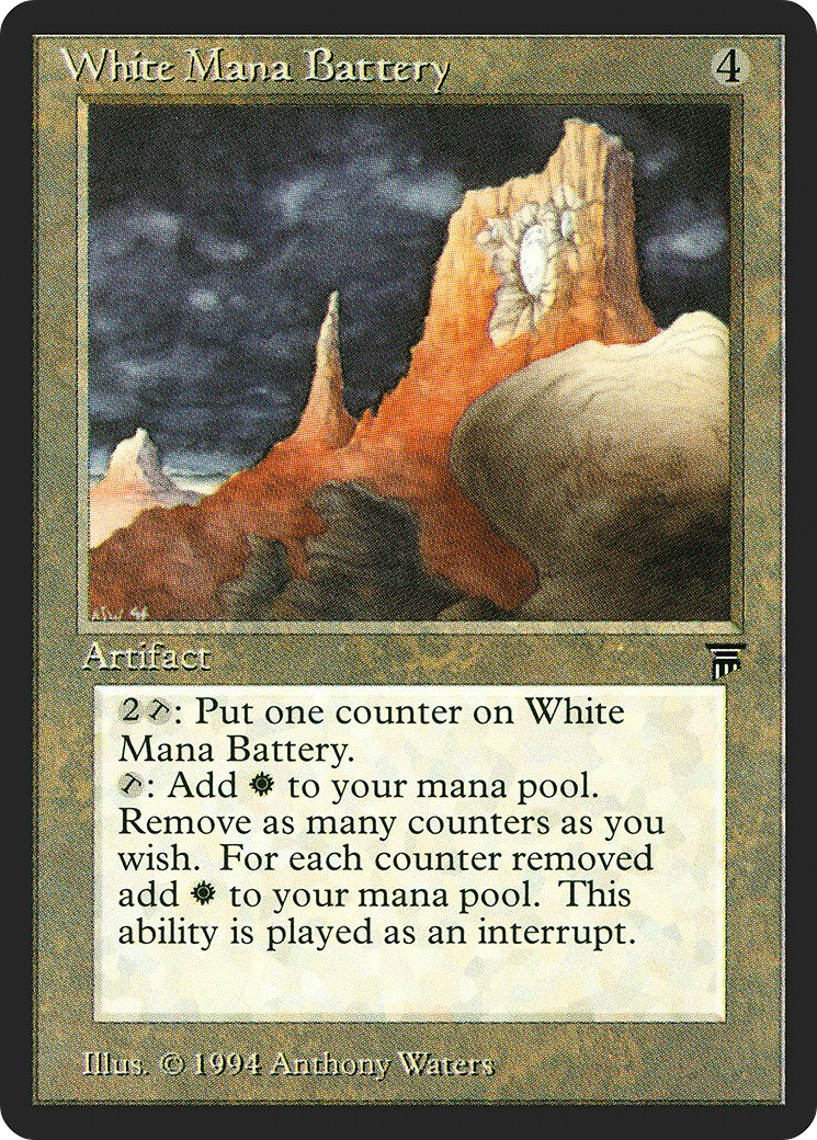 White Mana Battery - Image 1