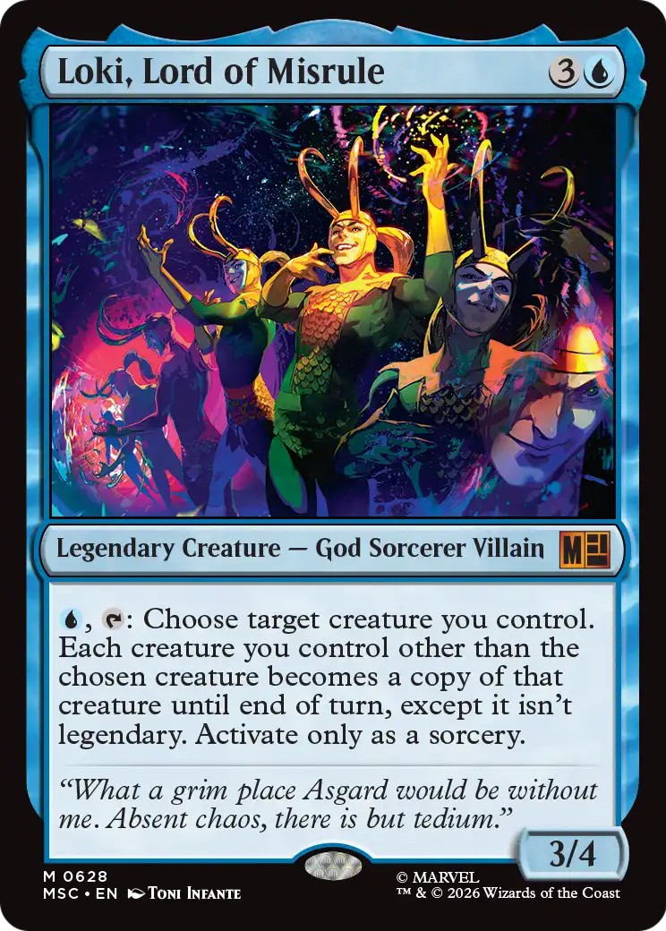 2026 Magic: The Gathering Marvel Super Heroes 2026 Magic: The Gathering Marvel Super Heroes #628 trading card