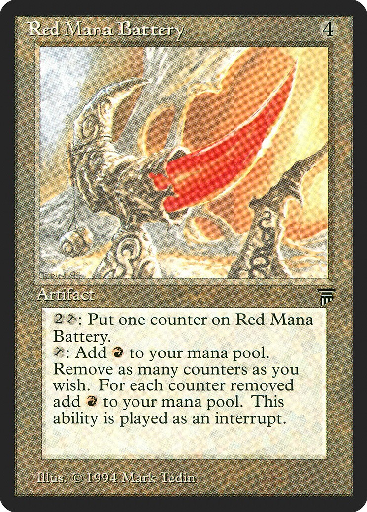 Red Mana Battery - Image 1