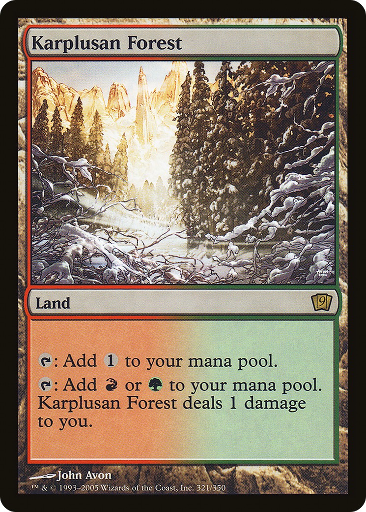 2005 Magic: The Gathering Ninth Edition 2005 Magic: The Gathering Ninth Edition #321★ trading card