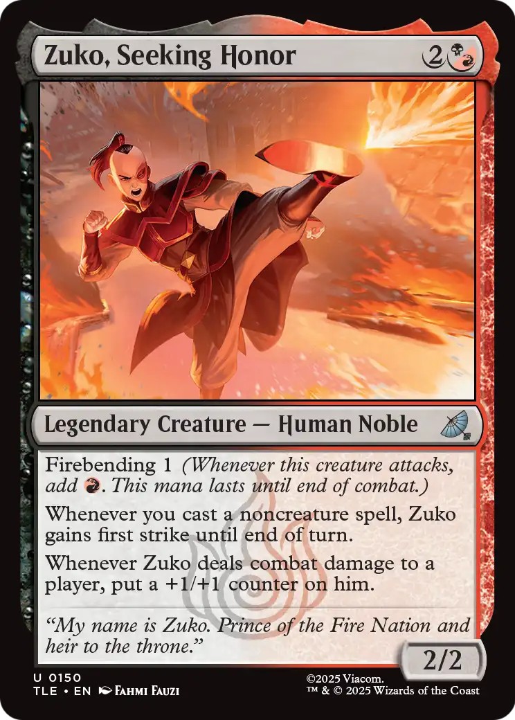 Zuko, Seeking Honor - Image 1