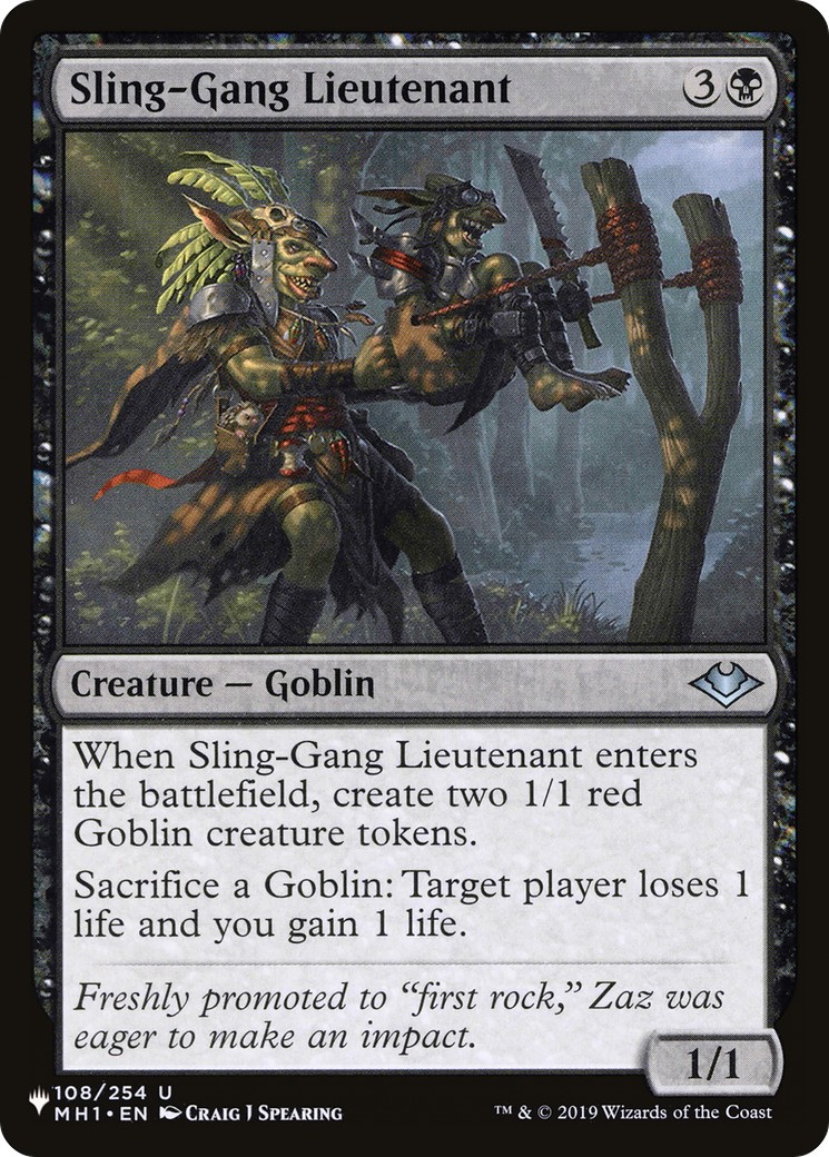 2024 Magic: The Gathering The List 2024 Magic: The Gathering The List #MH1-108 trading card