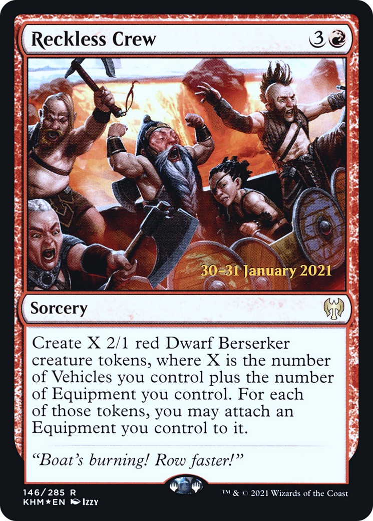 2021 Magic: The Gathering Kaldheim Promos 2021 Magic: The Gathering Kaldheim Promos #146s trading card