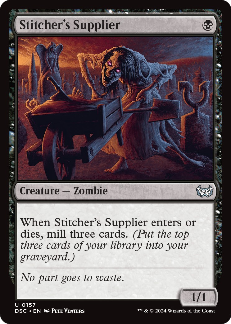 2024 Magic: The Gathering Duskmourn: House of Horror 2024 Magic: The Gathering Duskmourn: House of Horror #157 trading card