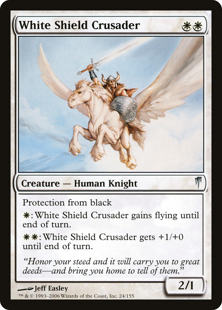 White Shield Crusader - Image 1