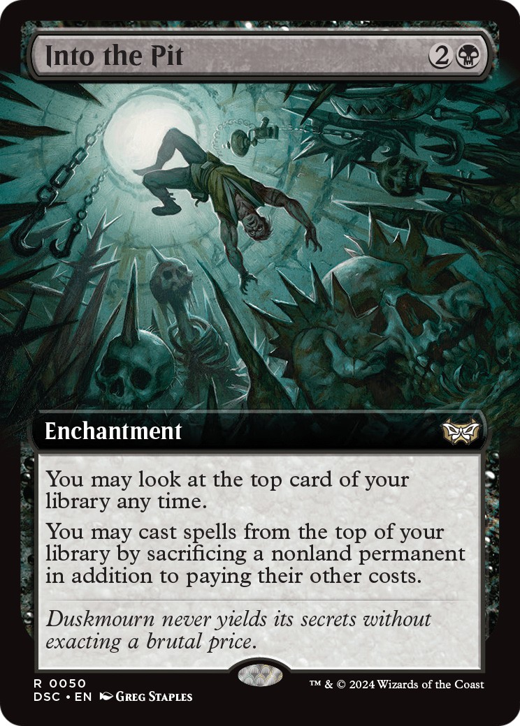 2024 Magic: The Gathering Duskmourn: House of Horror 2024 Magic: The Gathering Duskmourn: House of Horror #50 trading card