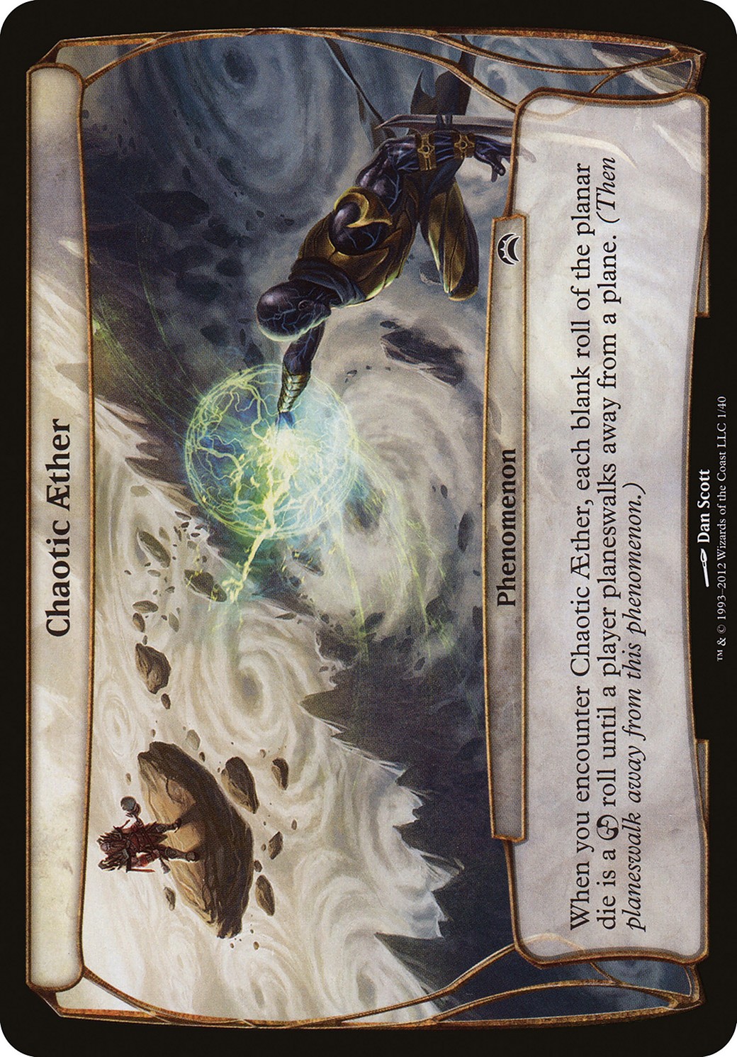 2012 Magic: The Gathering Planechase 2012 Planes Chaotic Aether #1 trading card