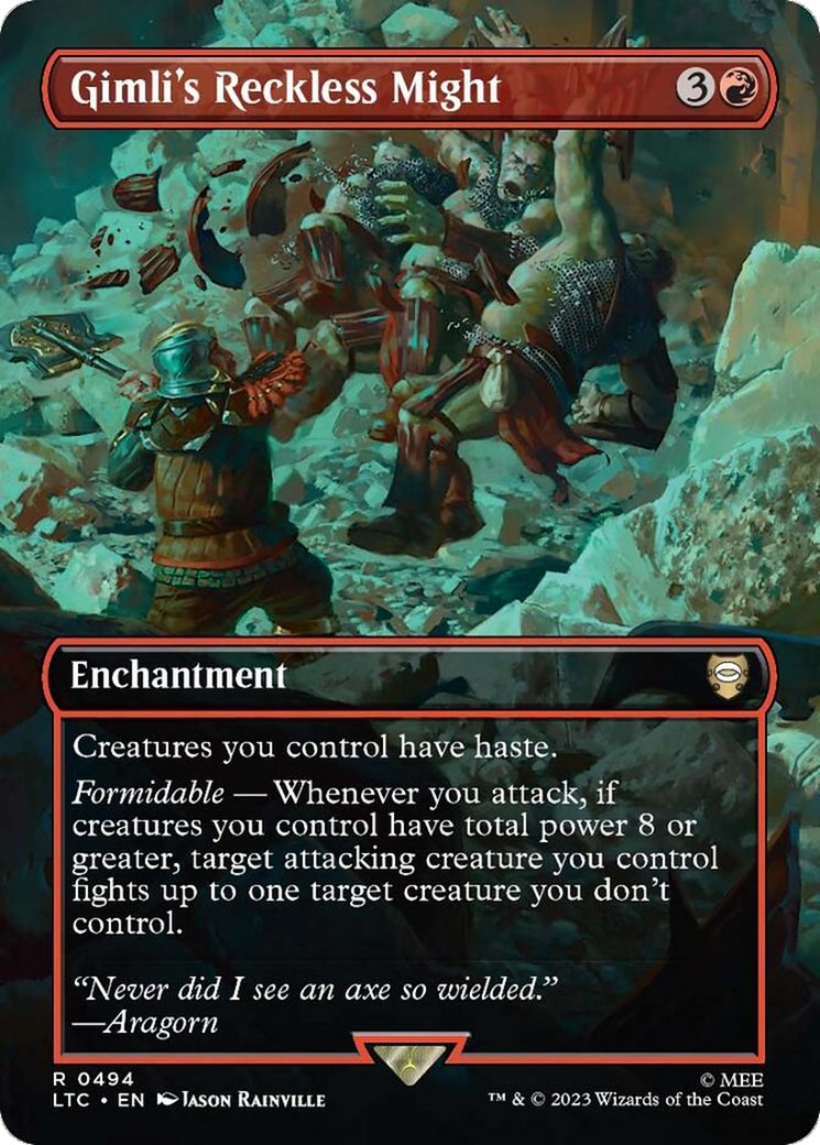 Gimli's Reckless Might - Image 1
