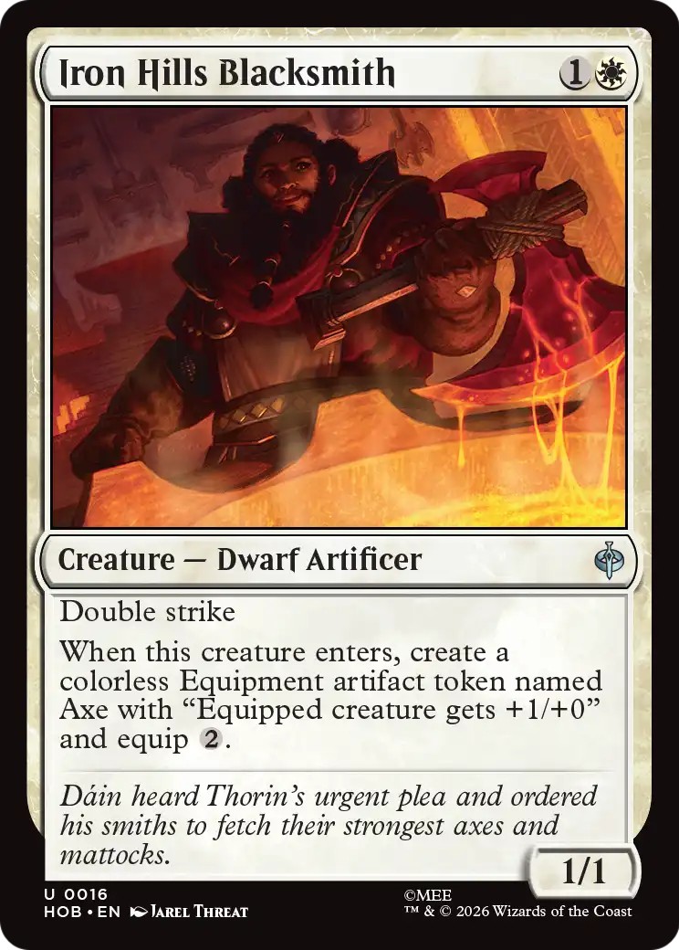 2026 Magic: The Gathering The Hobbit 2026 Magic: The Gathering The Hobbit #16 trading card
