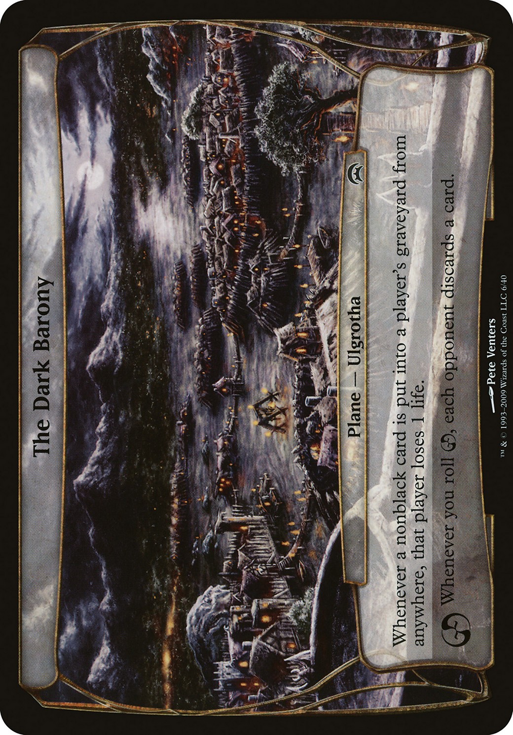 2009 Magic: The Gathering Planechase Planes 2009 Magic: The Gathering Planechase Planes #6 trading card