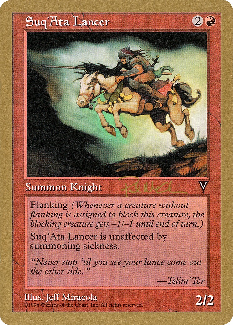 1997 Magic: The Gathering World Championship Decks 1997 Magic: The Gathering World Championship Decks #pm96 trading card