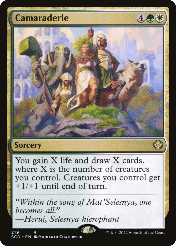 2022 Magic: The Gathering Starter Commander Decks 2022 Magic: The Gathering Starter Commander Decks #219 trading card
