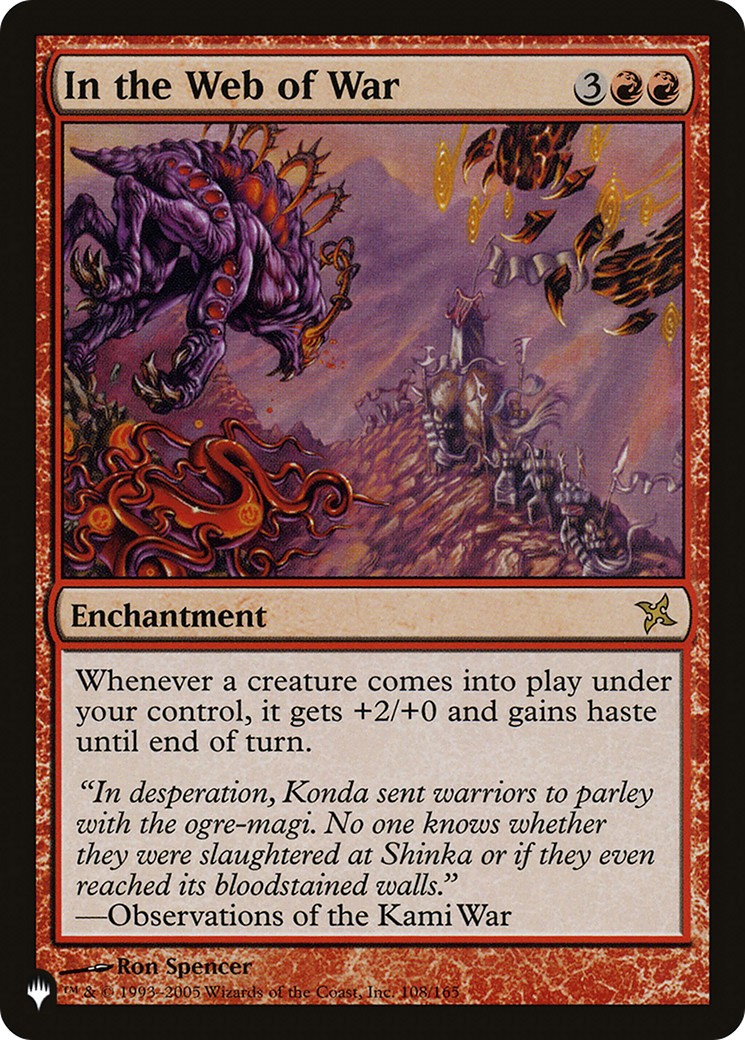 2022 Magic: The Gathering The List 2022 Magic: The Gathering The List #BOK-108 trading card